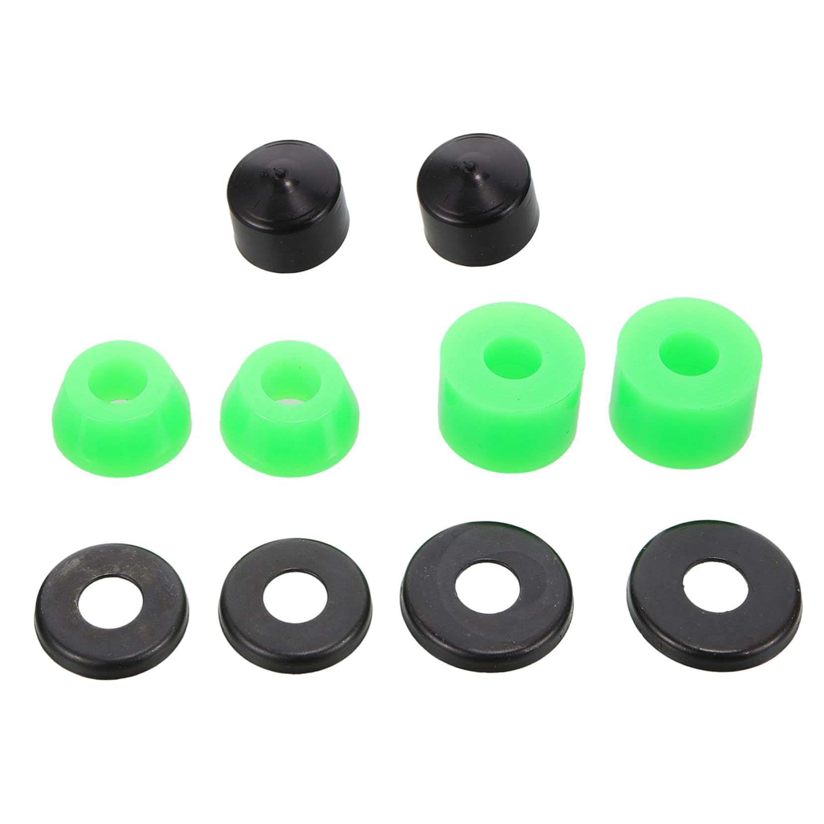 BRIGHTFUFU 1 Set Durable PU Skateboard Bushings Shockproof Pads for Trucks Easy Installation Skateboard Cup Washers for Skateboarding Enthusiasts
