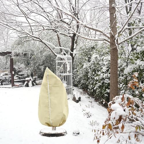 DHGKVK 2 Stück Pflanzenschutz Winter,120 * 180CM große Größe winterschutz für Pflanzen, Atmungsaktiv,Reißfest,Wiederverwendbar… – Ansicht 6