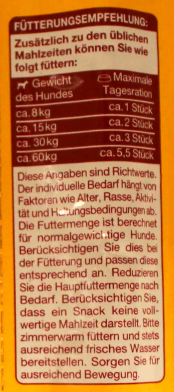 Gut & Günstig Lieblings Sticks Hundeleckerli mit Geflügel, 25er Pack (25 x 88g)