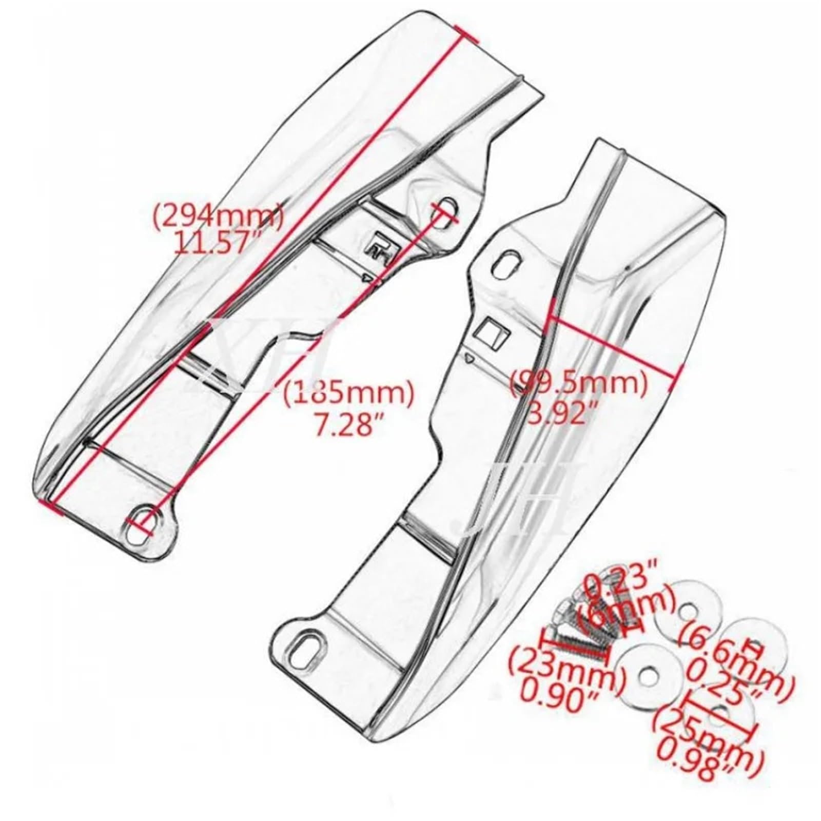 Cubierta de escape de motocicleta Térmica para tub Protectores térmicos para motocicletas, construcción ABS, envoltura de escape duradera, cubierta de redirección del flujo de aire