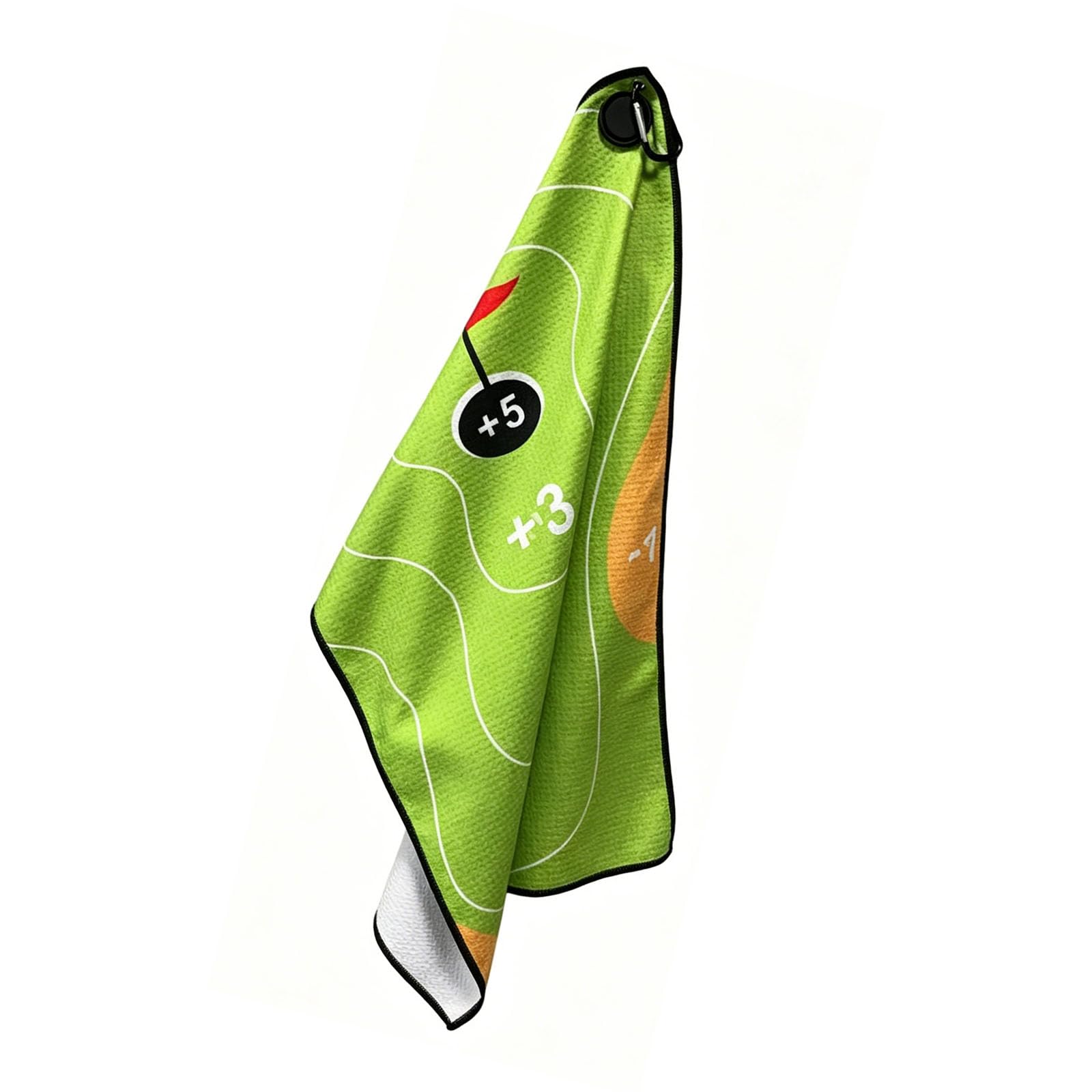 QIAOLIDA Magnetic Golf Towel With Robust Built In Magnets For Firm Attachment To Clubs And Carts Super Absorbent Microfiber