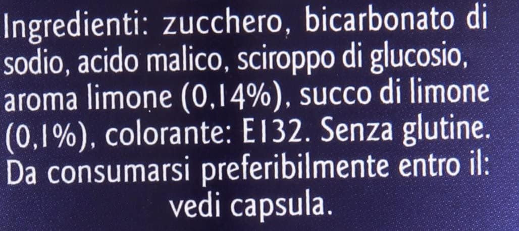 Italian Gourmet - Crastan - effervescent Digestif au Citron Sans Colorants Boisson Effervescente Rafraîchissante Lot de 6 x 100 g Italian Gourmet Polpa