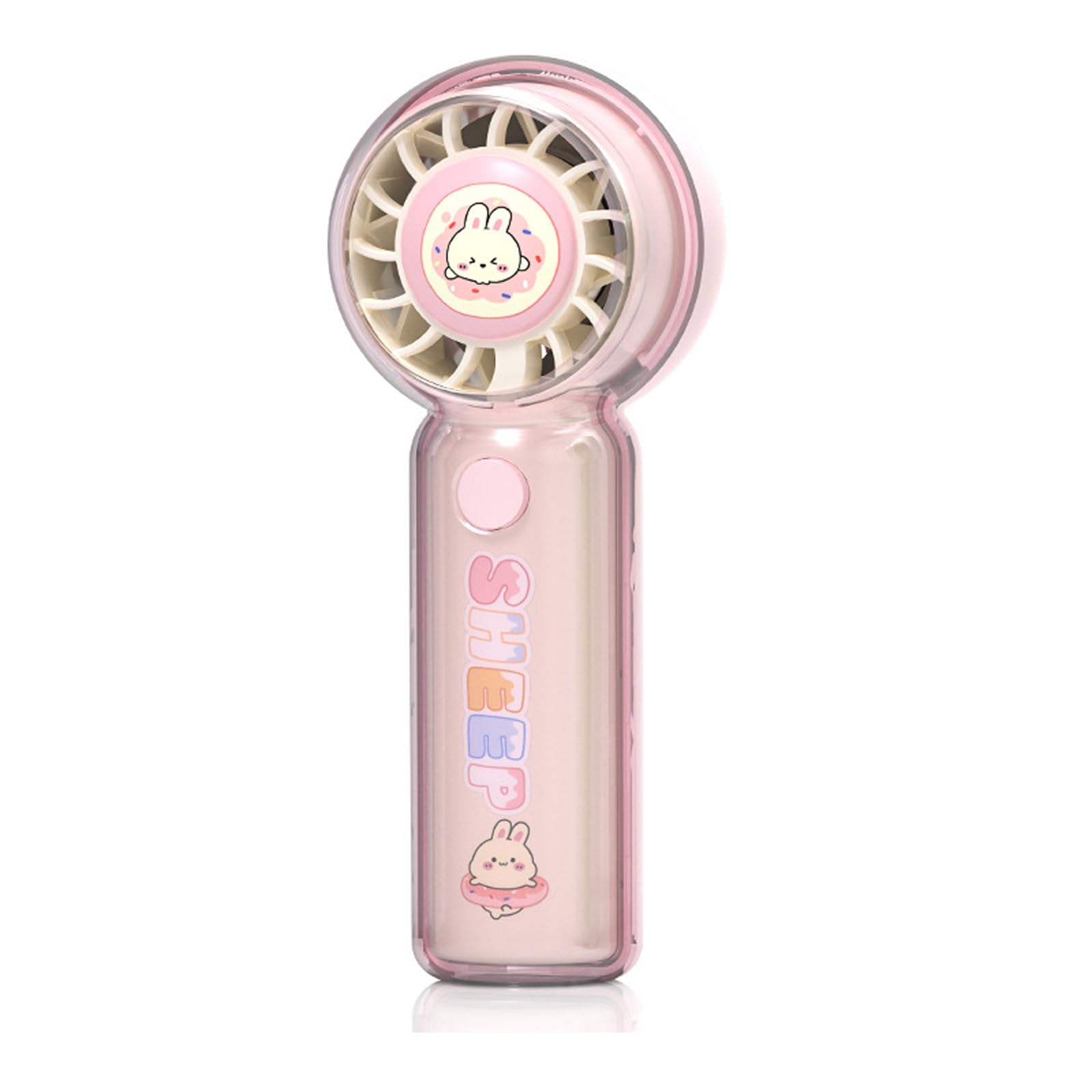 NMFLAB USB Operated Hand Fan with Adjustable Speeds and Rechargeable Battery Texture Suitable for Hot Weather Desktop Fan