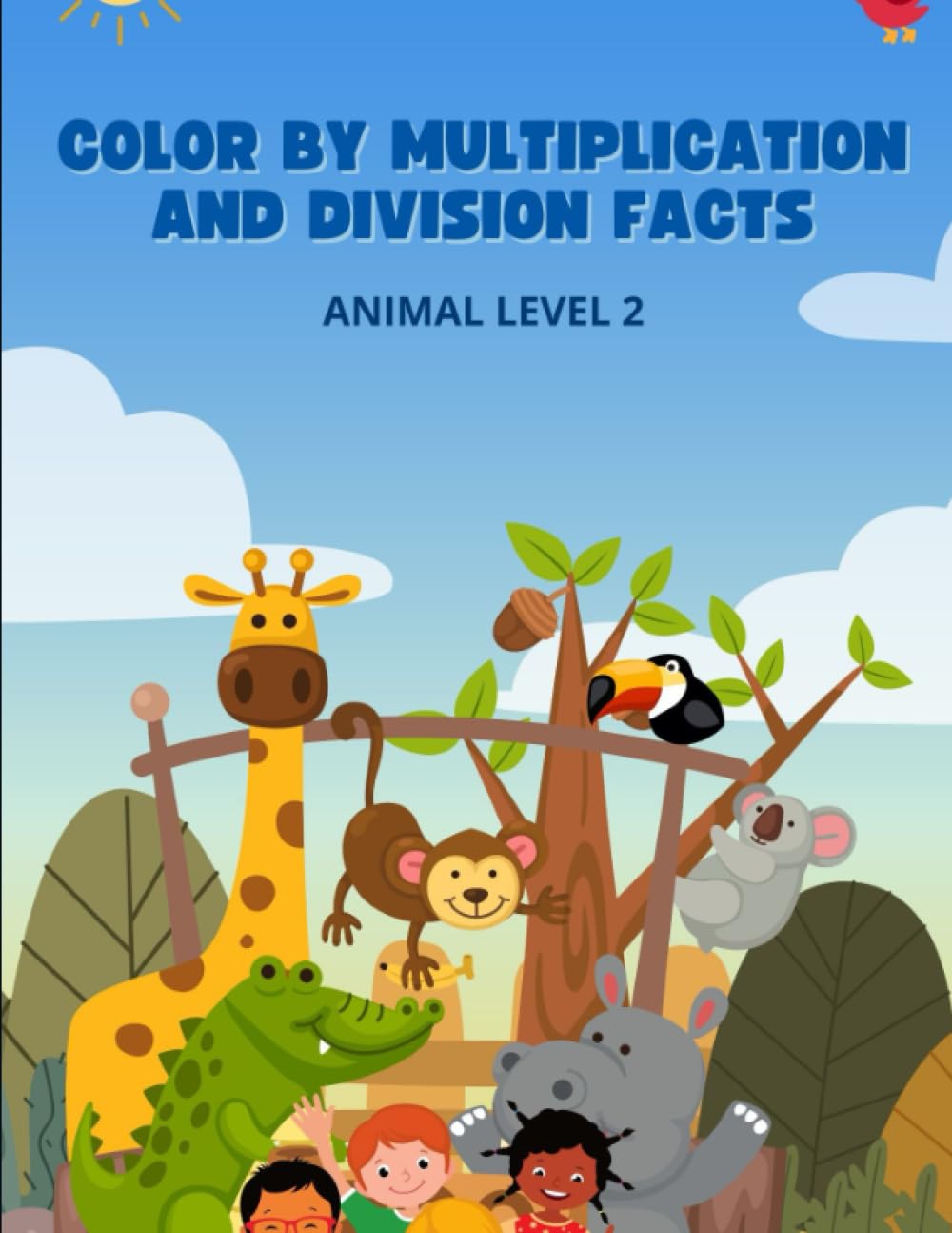 Color By Number: Multiplication and Division Facts Level 2