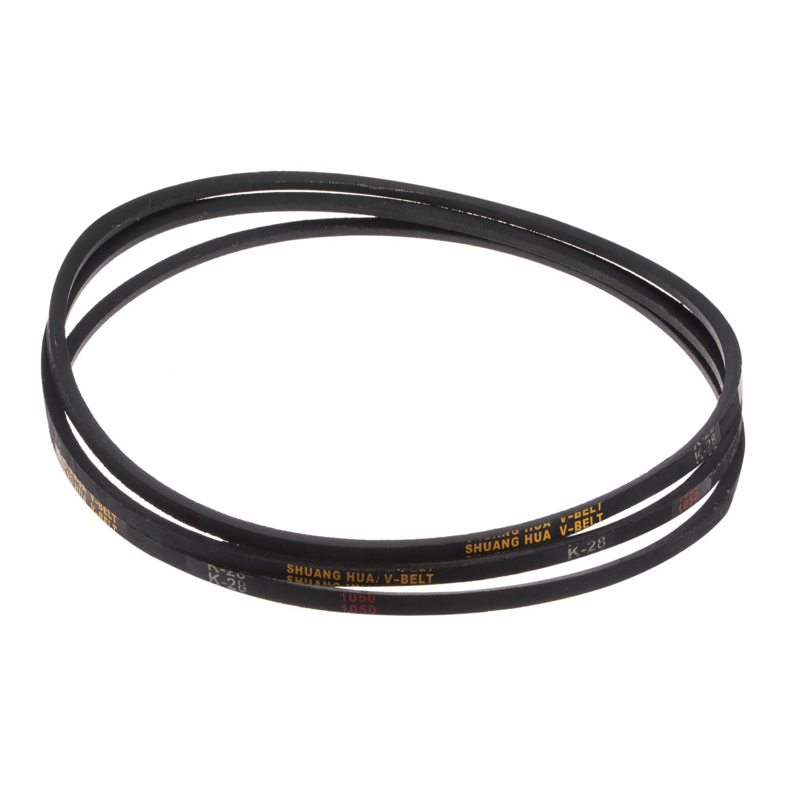uxcell 3pcs K28 Rubber V Belt, K Section V-Belt 28" Outside Circumference x 0.315" Width x 0.236" Thick, Industrial Power Transmission Belt