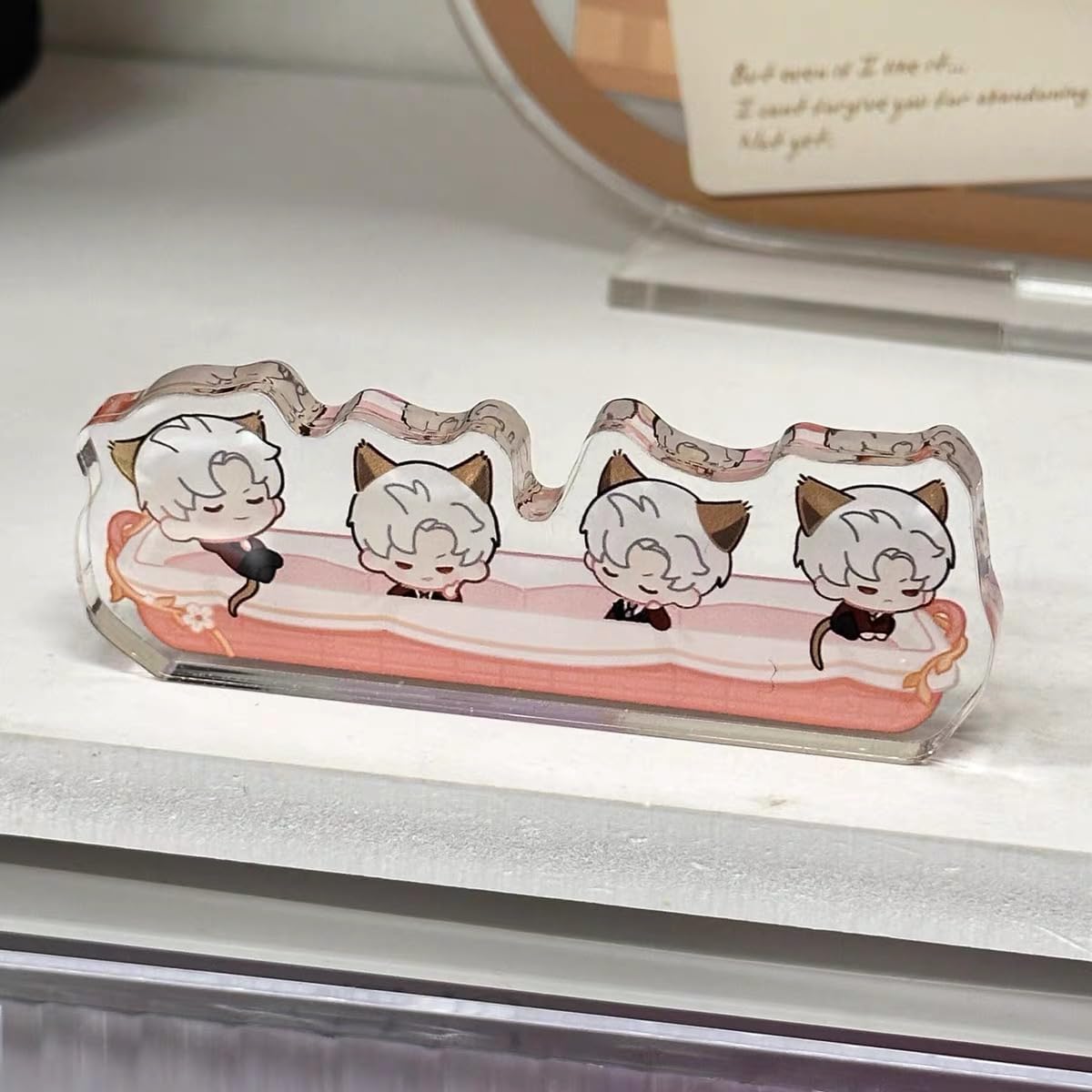 Amazon.co.jp: 恋と深空 猫 アクリルスタンド ホムラ シン
