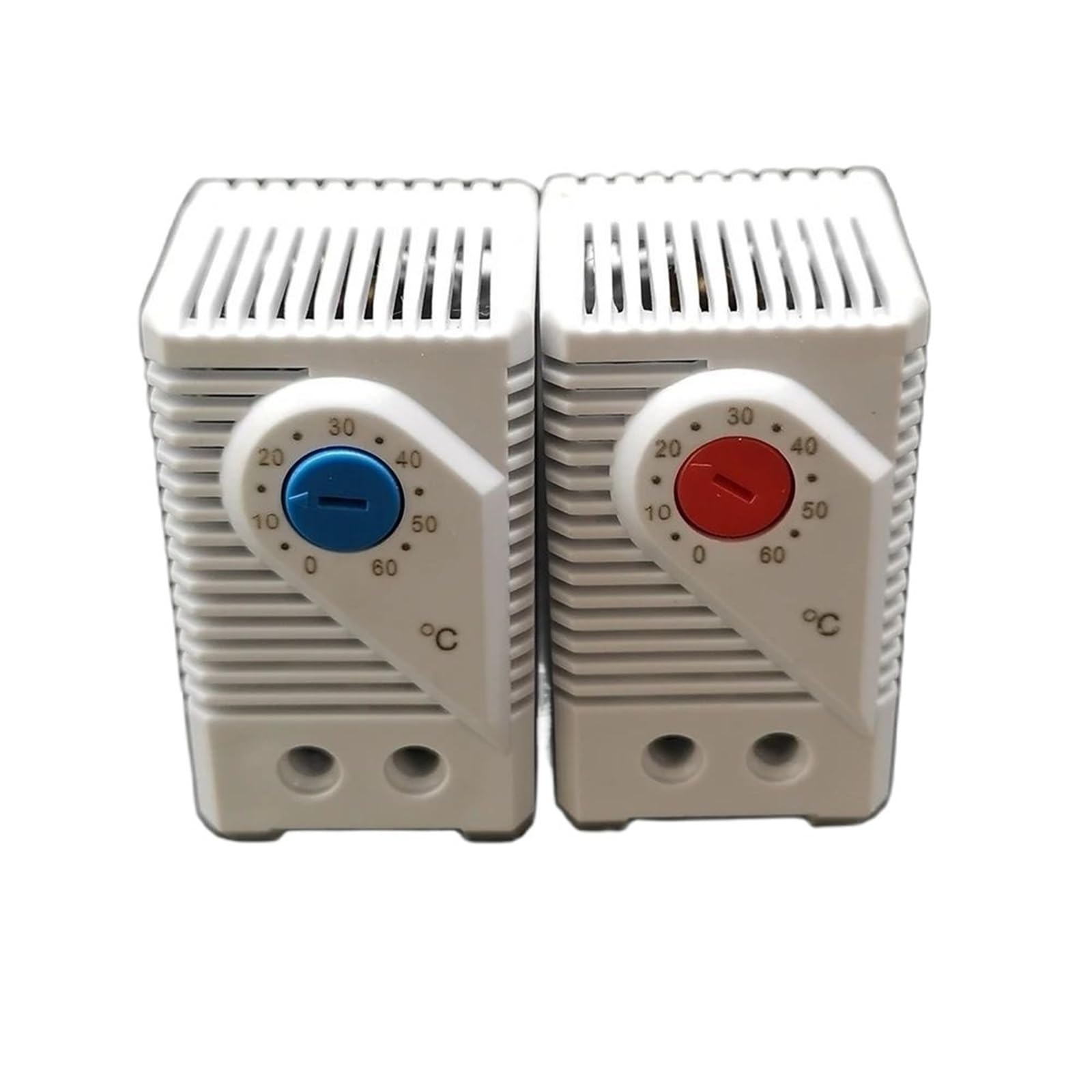 Termostato industriale di piccole dimensioni da 4 pezzi for termometro for armadietto Termostato di tipo NO e NC(NO 0 to 60 degree)