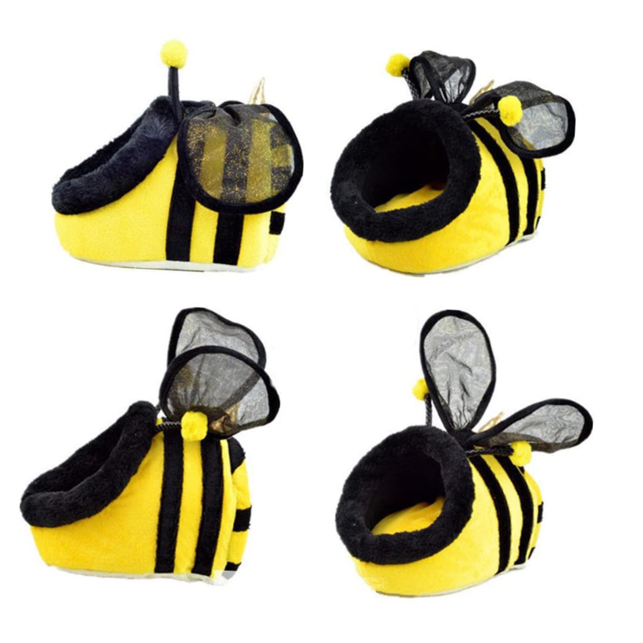 Kleintierbett im Bienendesign, Warmes Schlafkissen für Kleine
