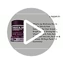 What's Up Wellness Biotin Gummies for Hair Growth, Beauty Skin & Hair Gummies for Bright Skin & Strong Nails, Vitamin A to E, Folic Acid, Zinc,... - Image 2