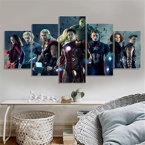 Miniatura 3 de Kit de arte de diamantes 5D para adultos, alas mágicas de ángel de agua de fuego, 5 piezas, kit de bordado de diamante multitaladro completo, para