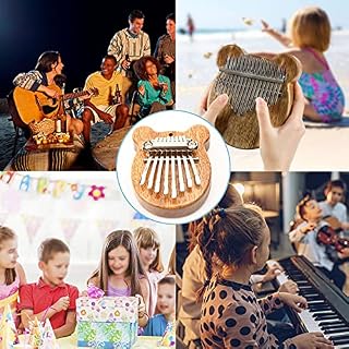 Mini Kalimba Piano à Pouce Kalimba Instrument Enfant Piano à Doigts en Bois Instrument Portable Marimba Kalimba 8 Clés… - Les Beatles, Paul McCartney, John Lennon, RIngo Starr, George Harrison Mini Kalimba Piano à Pouce Kalimba Instrument Enfant Piano à Doigts en Bois Instrument Portable Marimba Kalimba 8 Clés… – Image 7