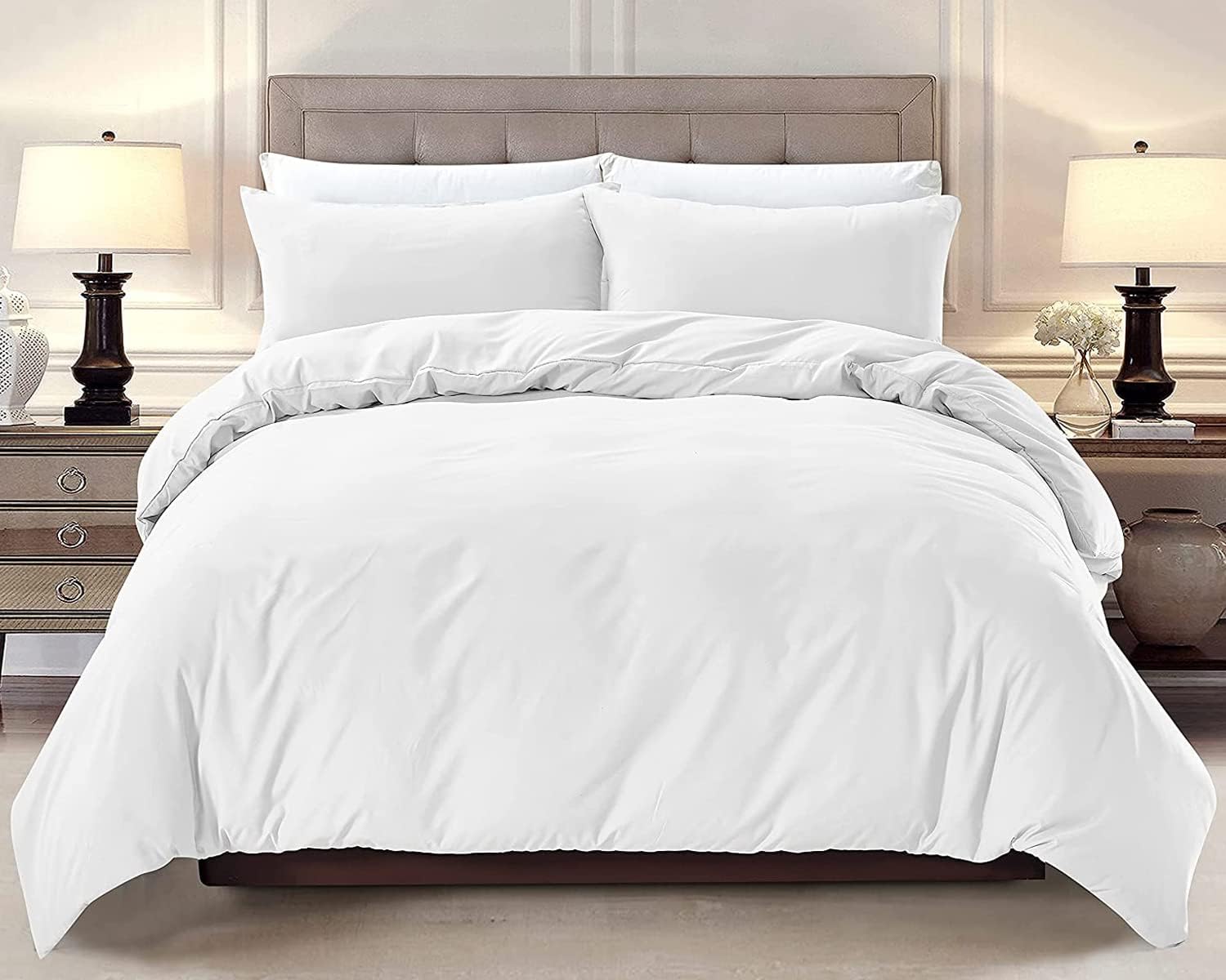 Canadian Linen Duvet Cover Zipper Encasement Full Closure Design