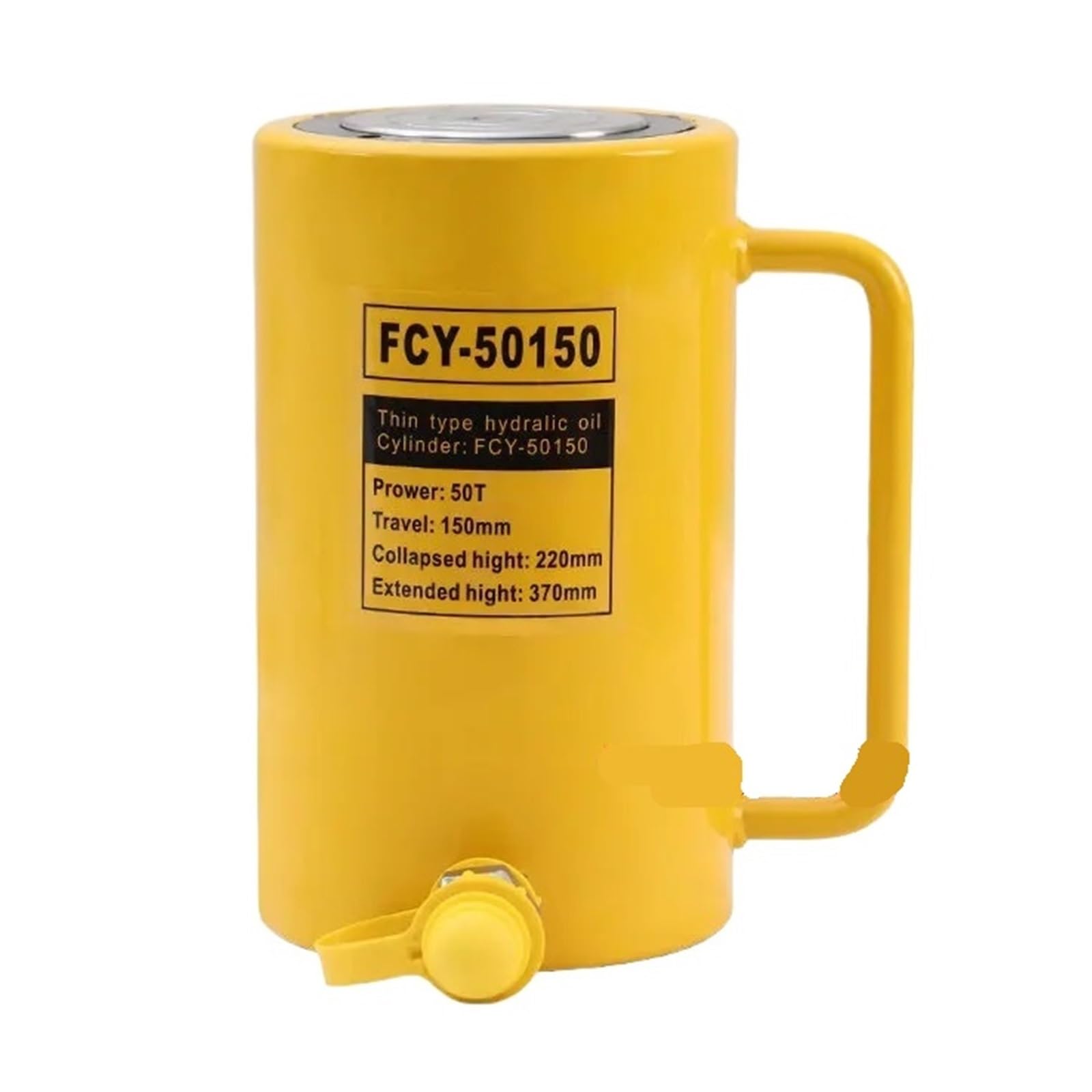TSCFHGQI Long Type Hydraulic Cylinder FCY-50150 Hydraulic Jacking Output of 50T Piston Stroke of 150mm