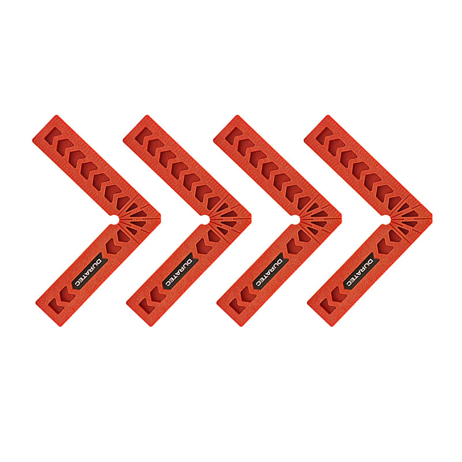Pepisky 90 Degree Positioning Squares DURA 4 Pcs 4 Inch Right Angle Clamp Woodworking Carpenter Corner Clamping Square Tool for Picture Frames Boxes Cabinets Drawers