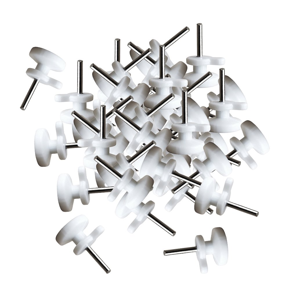 WOVEBIUS 50pcs Multi Function Invisible Non-Trace Hardwall Drywall Hanger Hooks