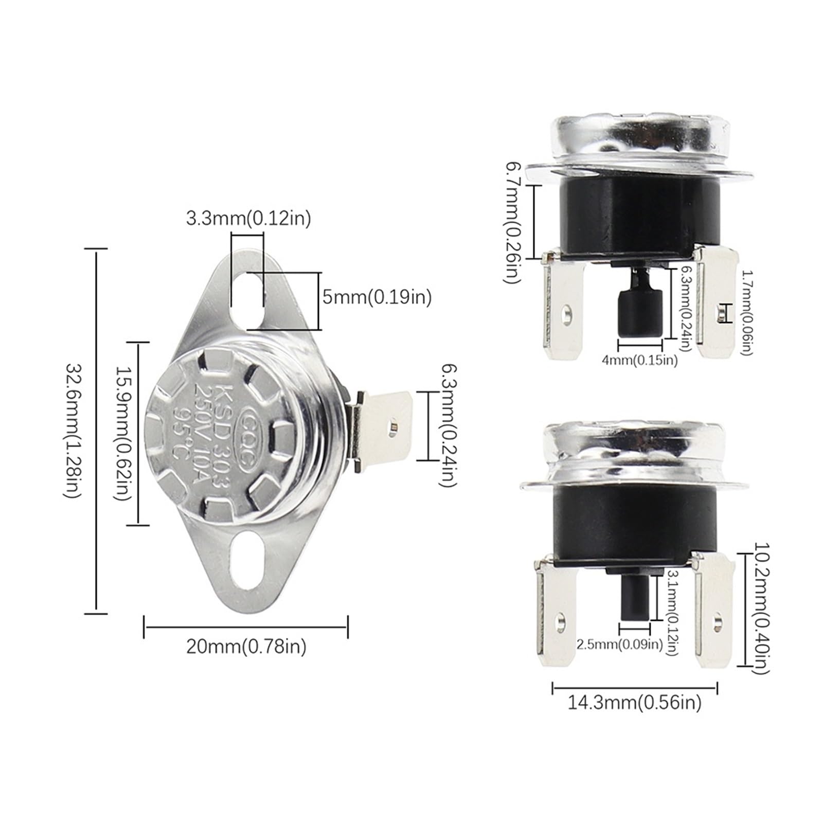 1PC KSD301 KSD303 10A 45 150 C Grad Celsius Manuelle Reset Thermostat Normalerweise Geschlossen Temperatur Schalter Temperatur Steuerung(150C 1PC KSD301 KSD303 10A 45 150 C Grad Celsius Manuelle Reset Thermostat Normalerweise Geschlossen Temperatur Schalter Temperatur Steuerung(150C