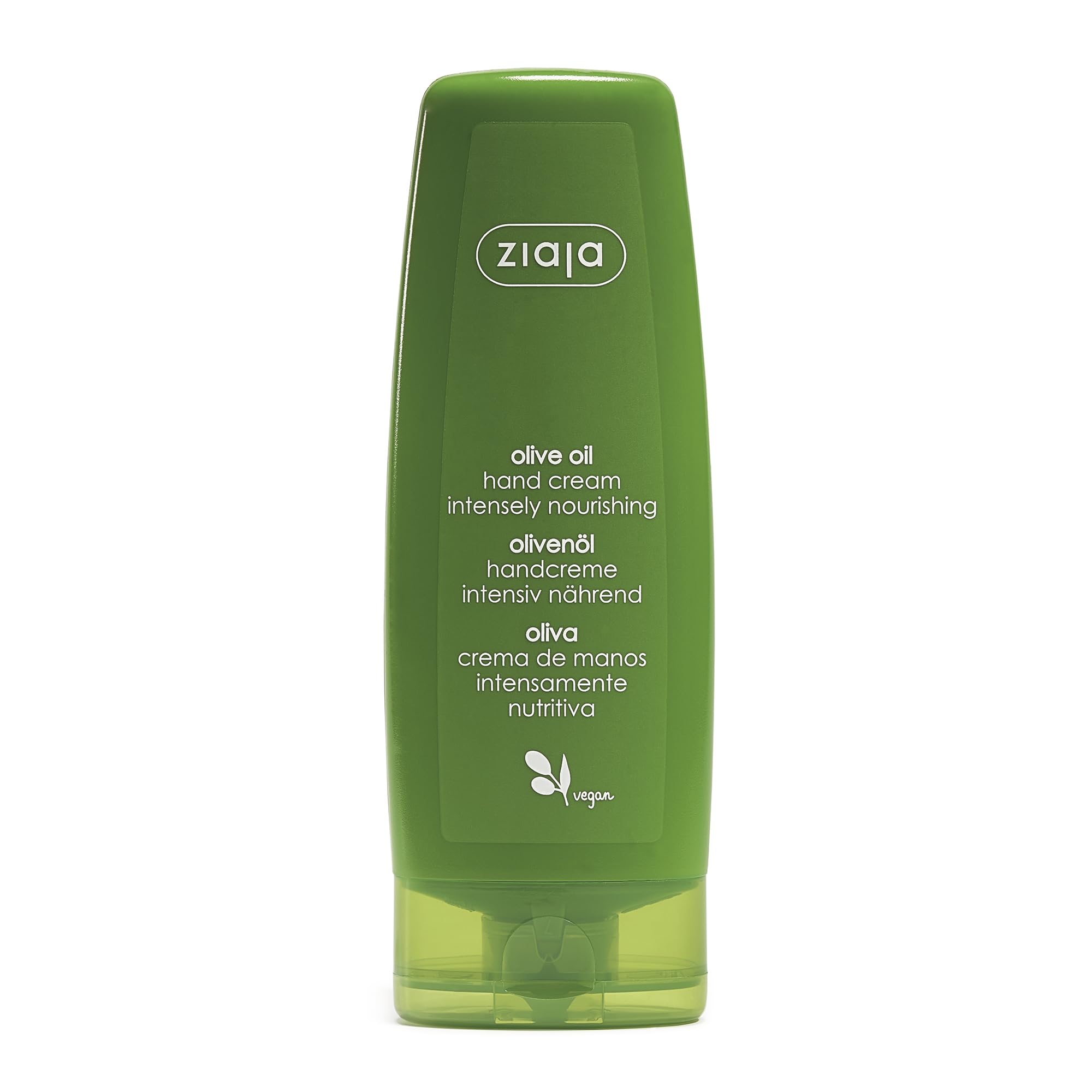 Ziaja Olive Oil Hand & Nail Cream 80ml - Intensely Nourishing Cream for Dry Hands & Nails - With Olive Oil, Vitamin E & D-Panthenol - Moisturising Repair Care for Age 12+