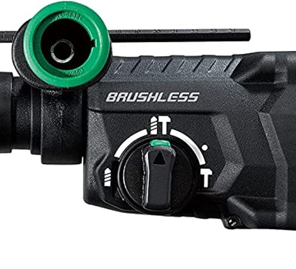 HiKOKI Akku Bohr- und Meißelhammer DH18DPC (18V, Brushless Motor, 3,2J, RFC Funktion, Auto-Stopp-Funktion, mit 3 Betriebsarten, im Transportkoffer)