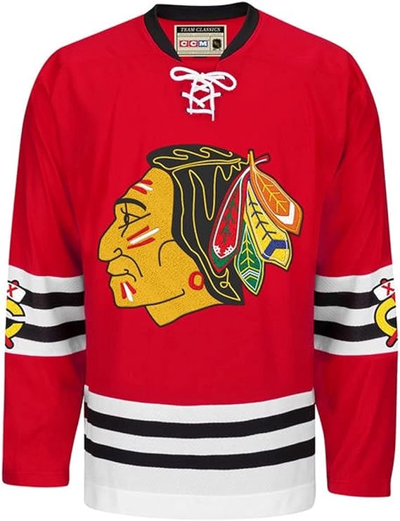 chicago blackhawks throwback jersey