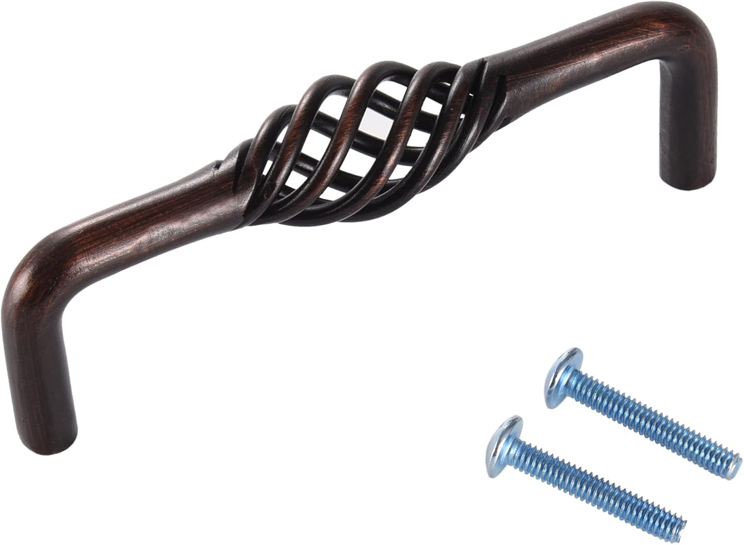 897ORB-25 Bird Cage Kitchen Bath Cabinet pulls Oil Rubbed Bronze 3 3/4" or 96mm (Pack of 25)