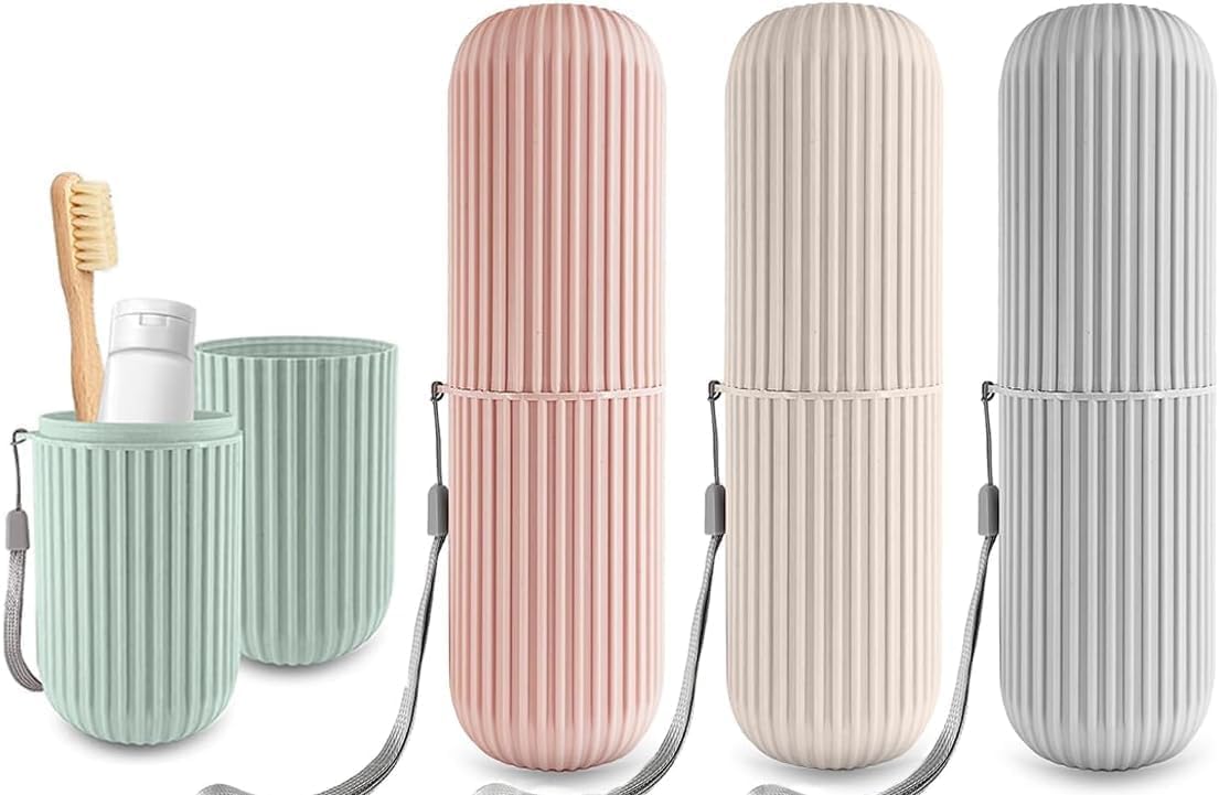 RECLUSE Travel Toothbrush Holder - Portable & Compact -1 RECLUSE Travel Toothbrush Holder - Portable & Compact -1