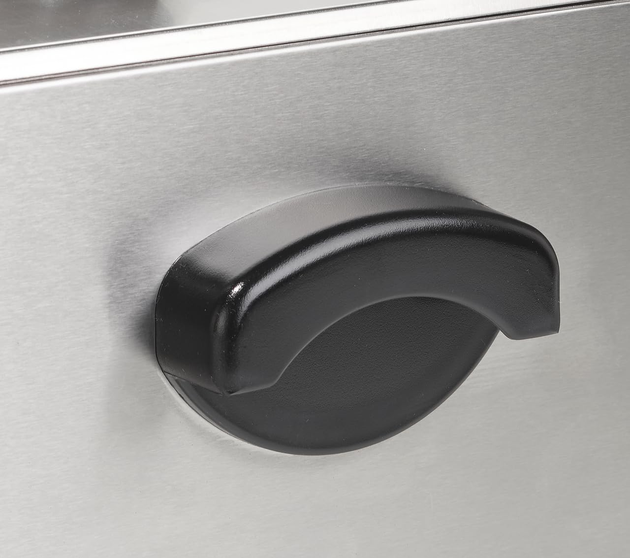 METRO Professional Friggitrice elettrica GDF3024, doppio cestello, 2x 4 L, 2x 2500 W, riscaldamento rapido, pannello comandi estraibile, termostato di sicurezza, zona fredda, piedini antiscivolo