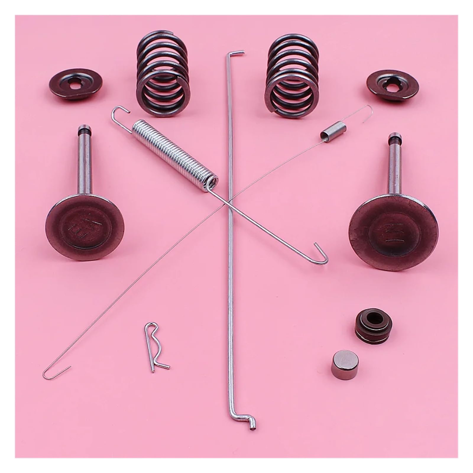 Set di Molle di Ritorno for Barra di Collegamento del regolatore di aspirazione e Scarico for GX390 13HP GX 390 Tappo di Tenuta dello Stelo Ricambio for Motore Tosaerba