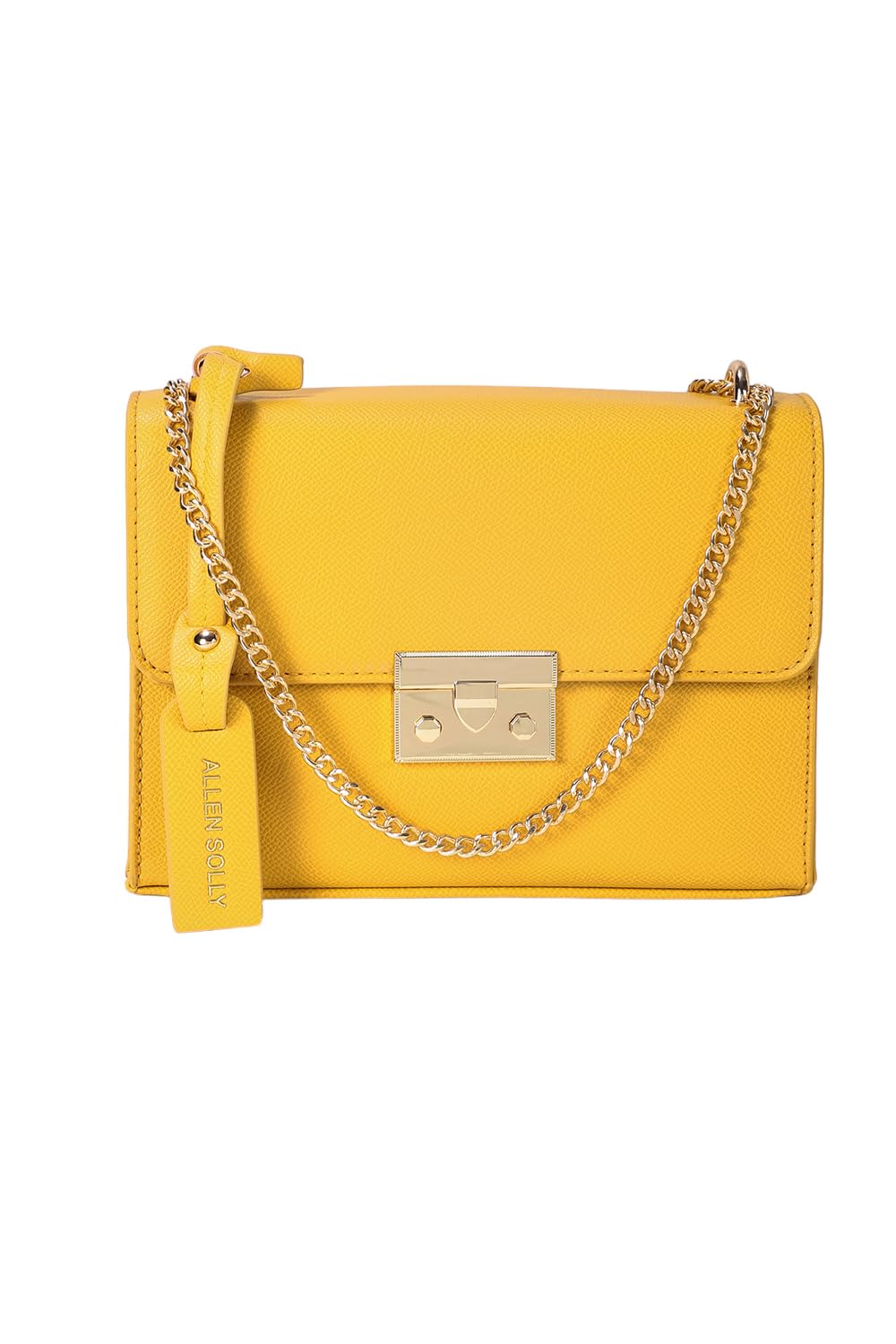 Allen Solly Womens Solid Western Sling Bag, Mustard (B0D3TN5Z1V) Amazon Price History, Amazon Price Tracker