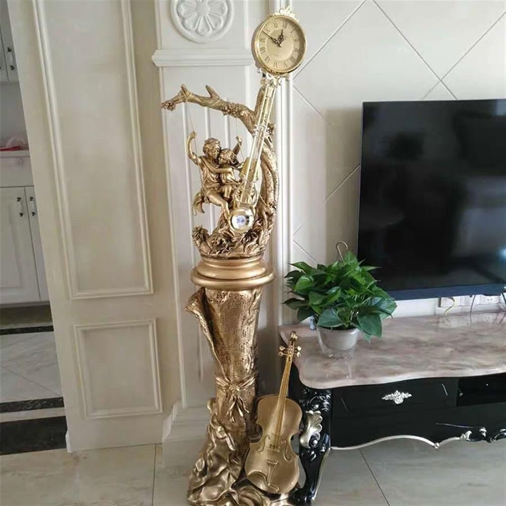 Decorativo Reloj de Piso Europeo Vertical péndulo para la Oficina | Nuevo reloj vertical chino