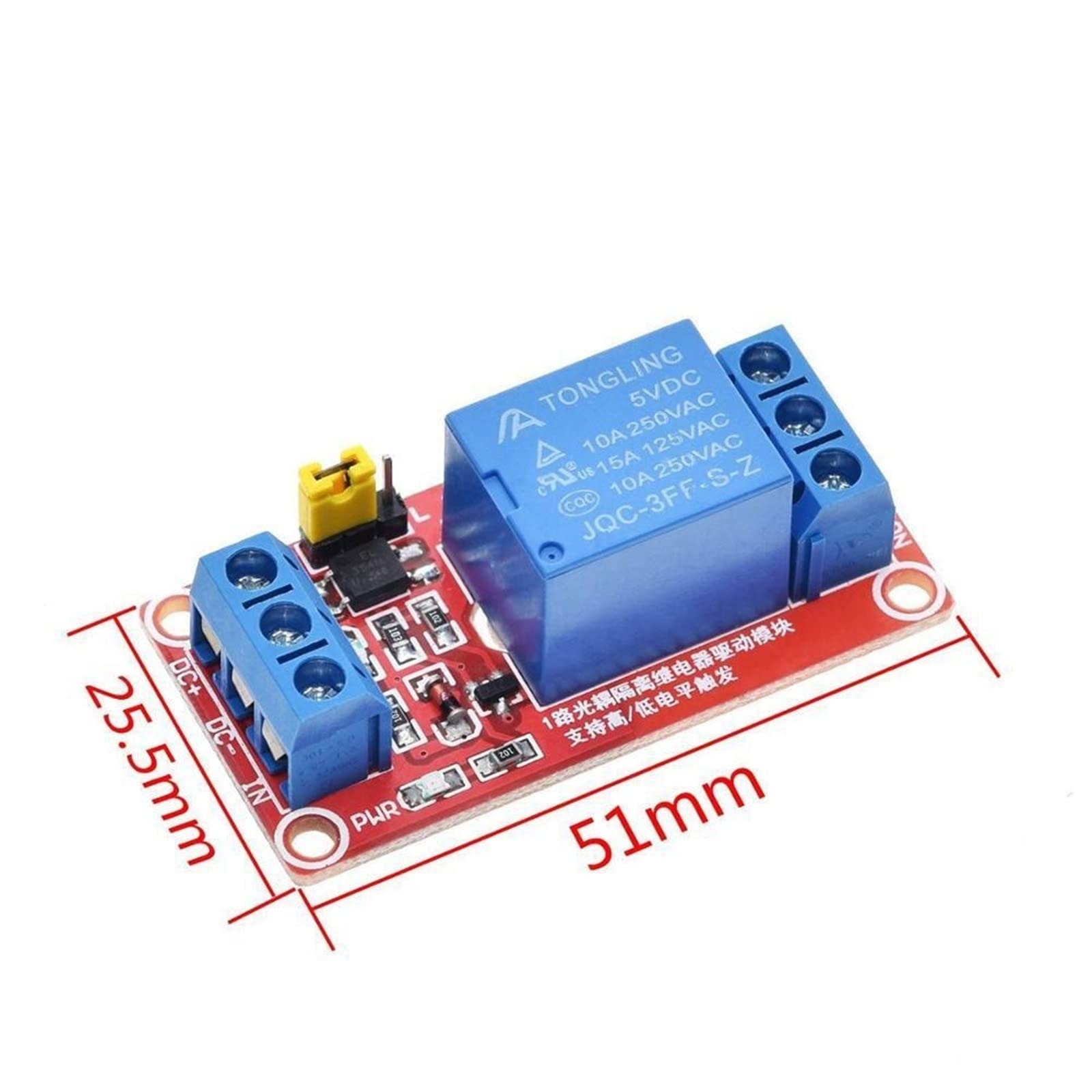 Module de Relais 1 2 4 6 8 canaux 5V 12V, Bouclier Carte avec Support optocoupleur, déclencheur Niveau Haut et Bas pour