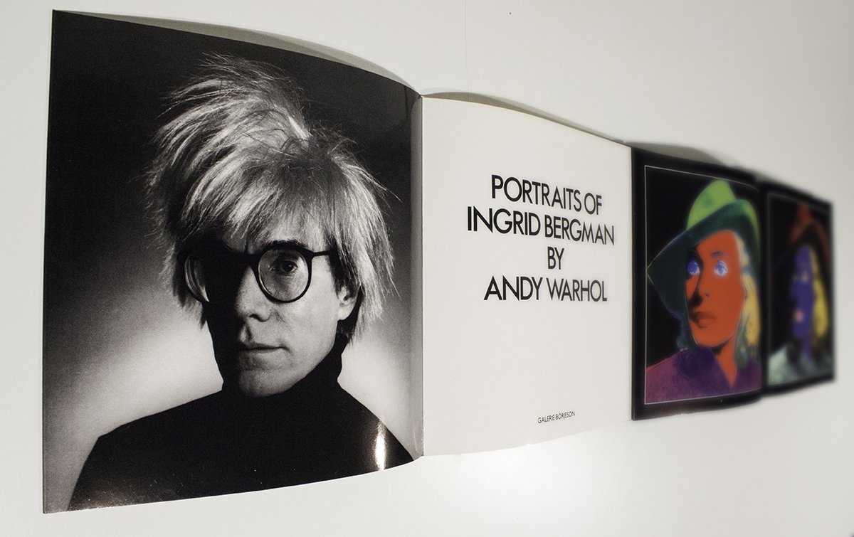Amazon.co.jp: 1983 Andy Warhol: Portraits of Ingrid Bergman Book