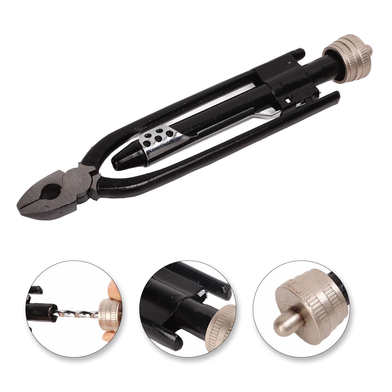 Pinza para Alambre de Seguridad de 6 Pulgadas, Alicates Industriales de Acero de Alto Carbono para Automóviles y Aeronaves