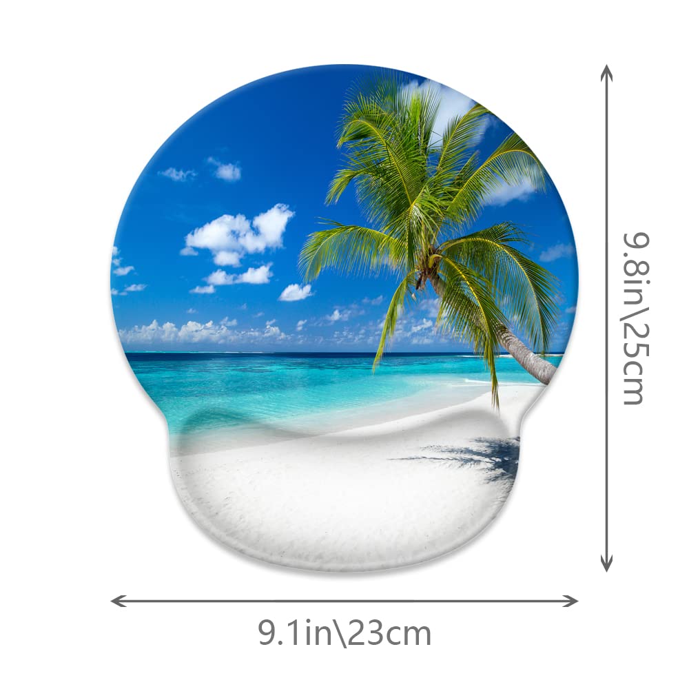 Lot De 2 Tapis De Souris Avec Repose-poignet, Tapis De Souris