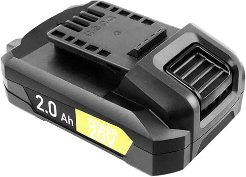 SnapFresh Batería de litio de 20 V para herramientas inalámbricas, batería de larga vida útil solo con todas las herramientas inalámbricas de 20 V,
