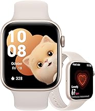 HONOR Watch 5 Smartwatch, 1.85" AMOLED Display Smart Watch Men Women, 15 Days of Battery Life, GPS, Gold