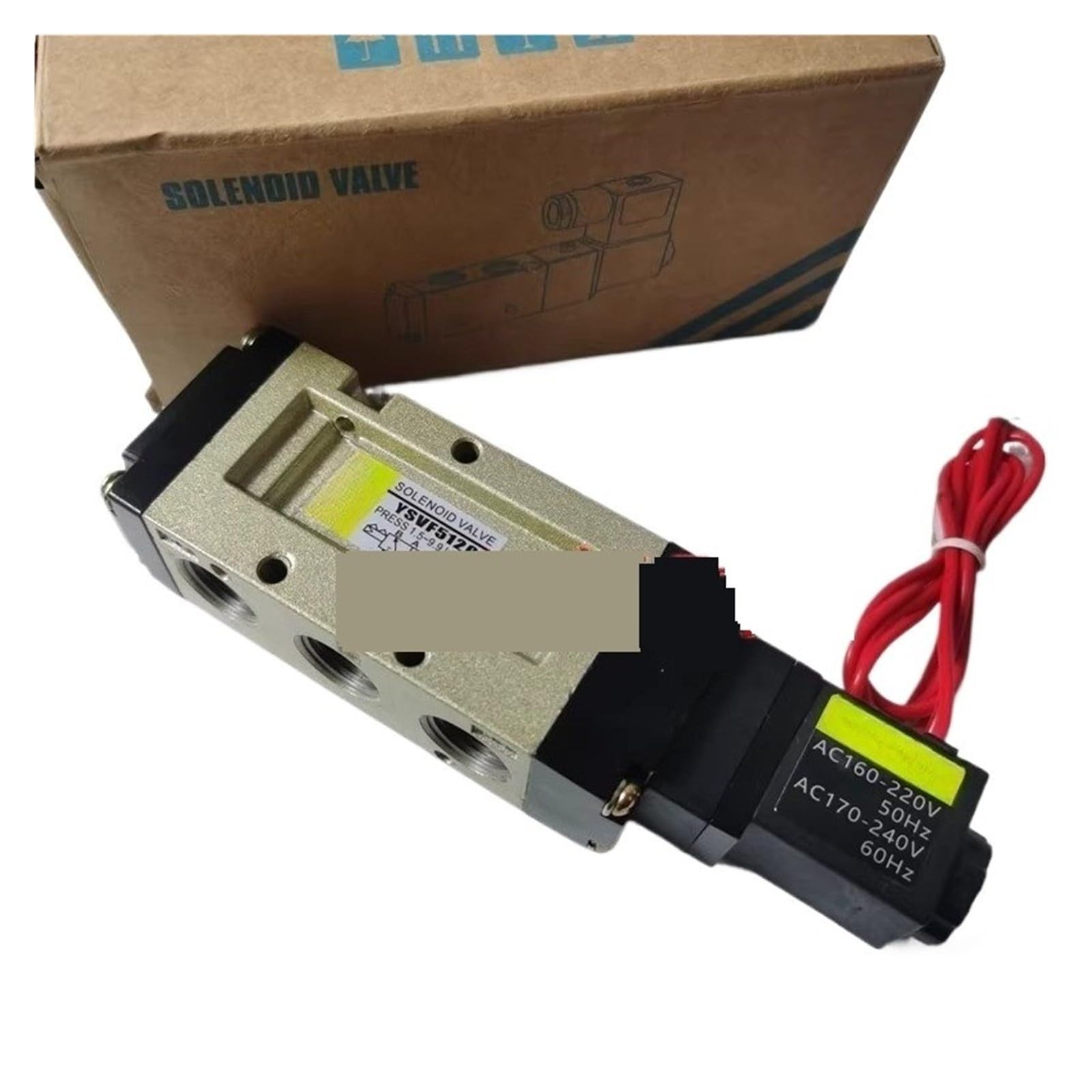 Válvula de inversión solenoide neumática cinco vías y dos posiciones YSVF5120(AC220V)