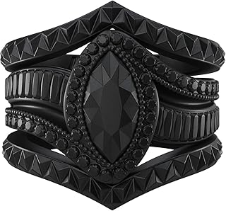 Silicone Rings for Women - Engagement or Promise Ring & Stackable Set - Womens Rubber Wedding Rings & Silicone Wedding Bands - Patented Design