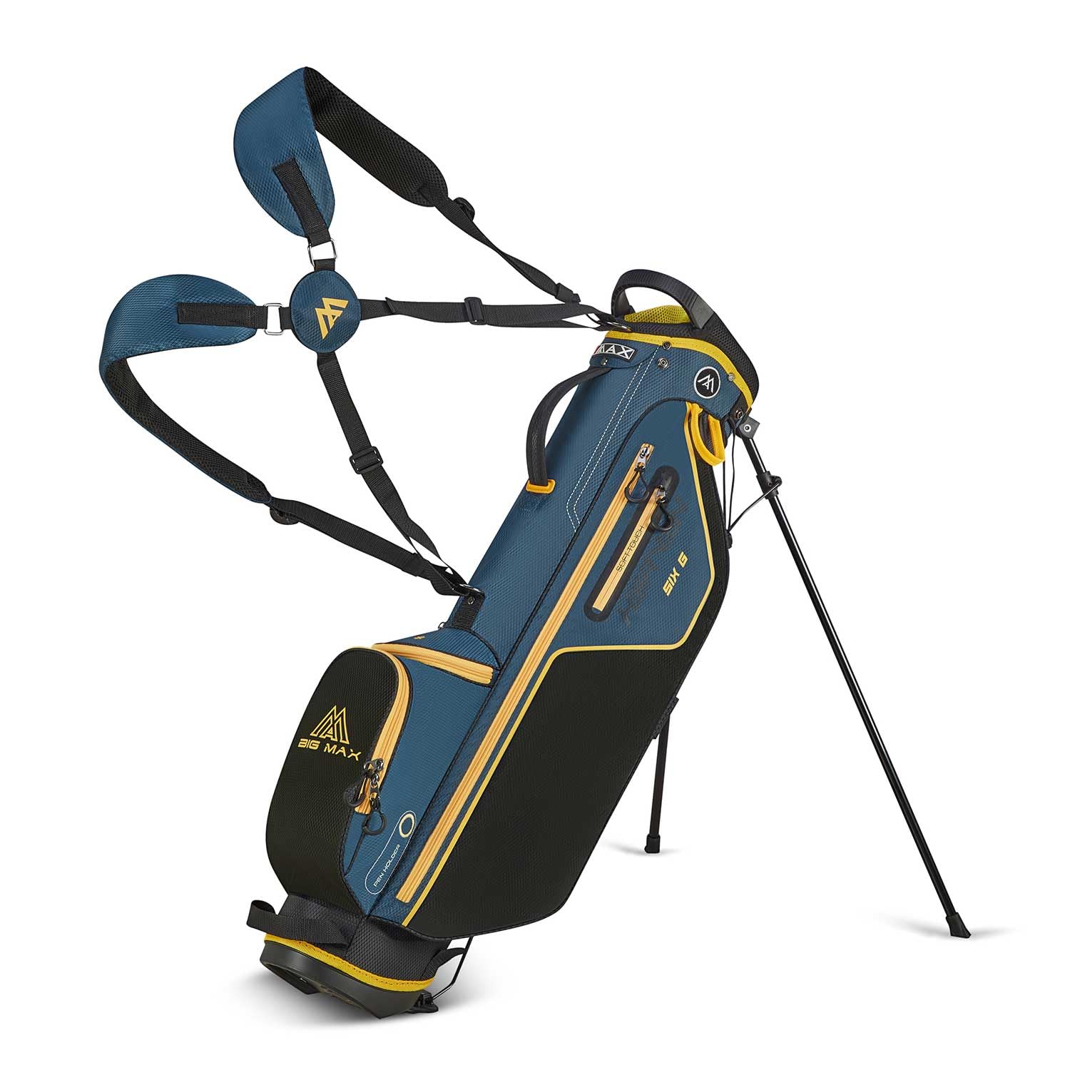 Big Max Heaven Six G Stand Bag 4 Divider, Bolsa Ligera de Golf con Patas, Estándar, Unisex
