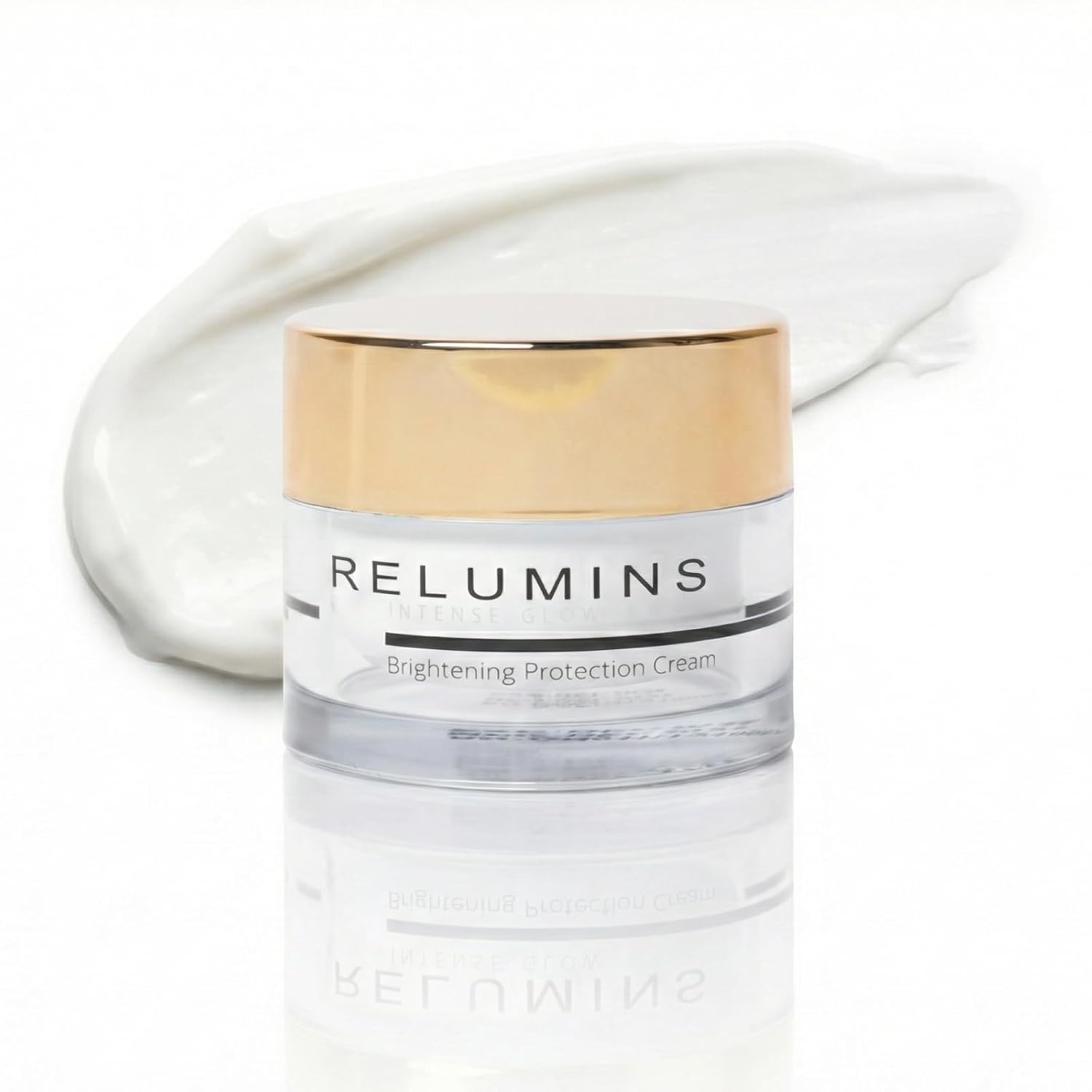 Relumins Intense Glow Daily Protection Cream – Spring Glow Essentials Lightweight Hydrating Day Cream for Smooth, Soft, Even-Looking Skin – Moisturizer with Environmental Defense, 50g