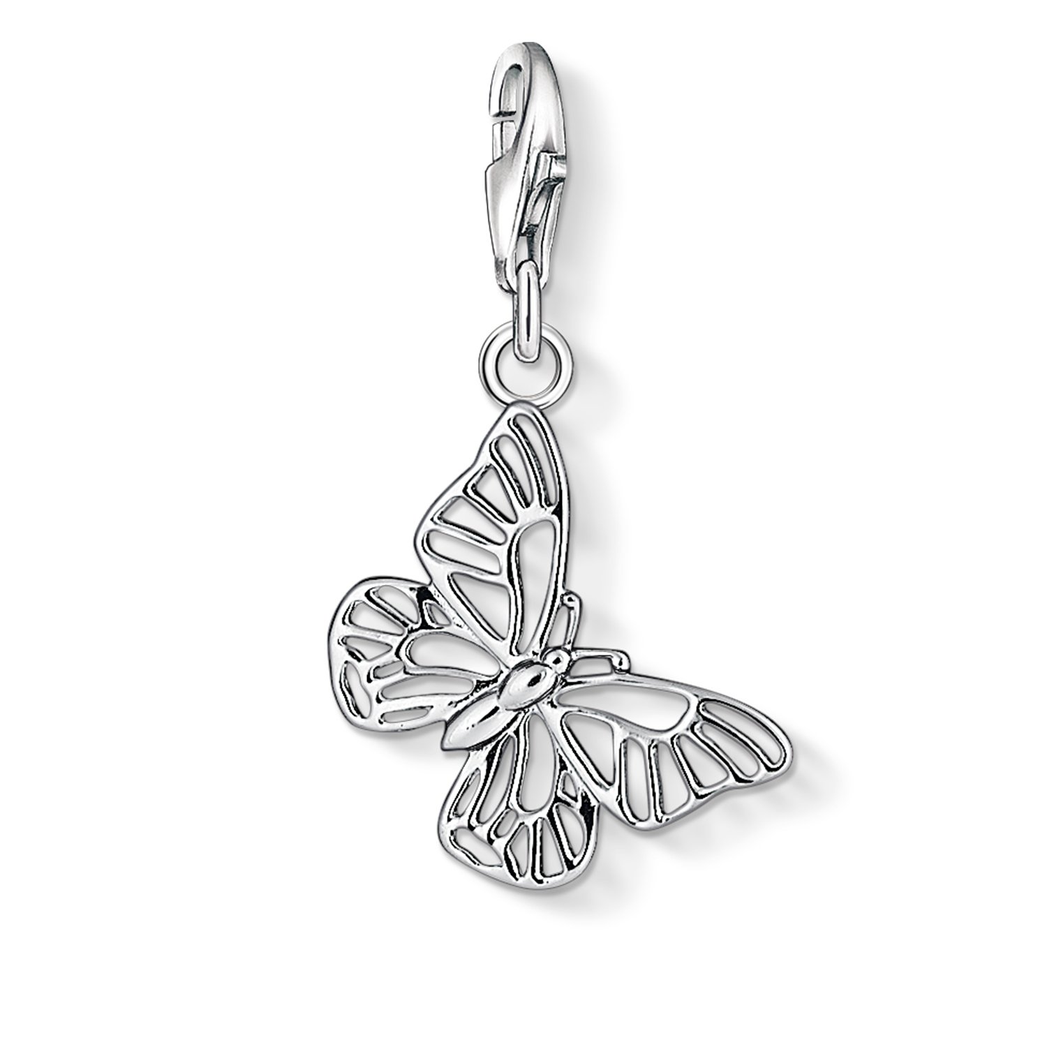 Thomas Sabo Charm pendant butterfly Charm Butterfly 925 Sterling Silver