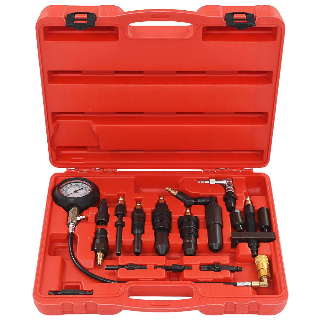 Kit de comprobación de compresión de motor diésel, ShGaxin Medidor Presión Neumáticos, Beta Herramienta, Comprobador, Comprobador Compresion Motor