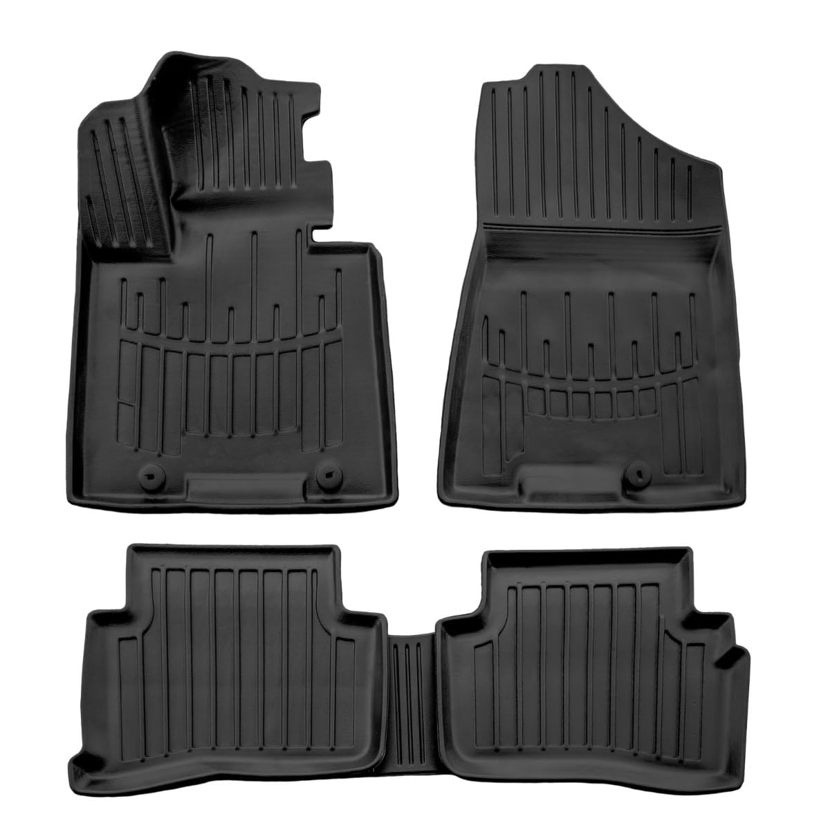 Tappetini Auto 3D In TPE Per Kia Sportage QL, QLE (2016-2021) - Kit 4 Pezzi, Bordi Alti, Impermeabili