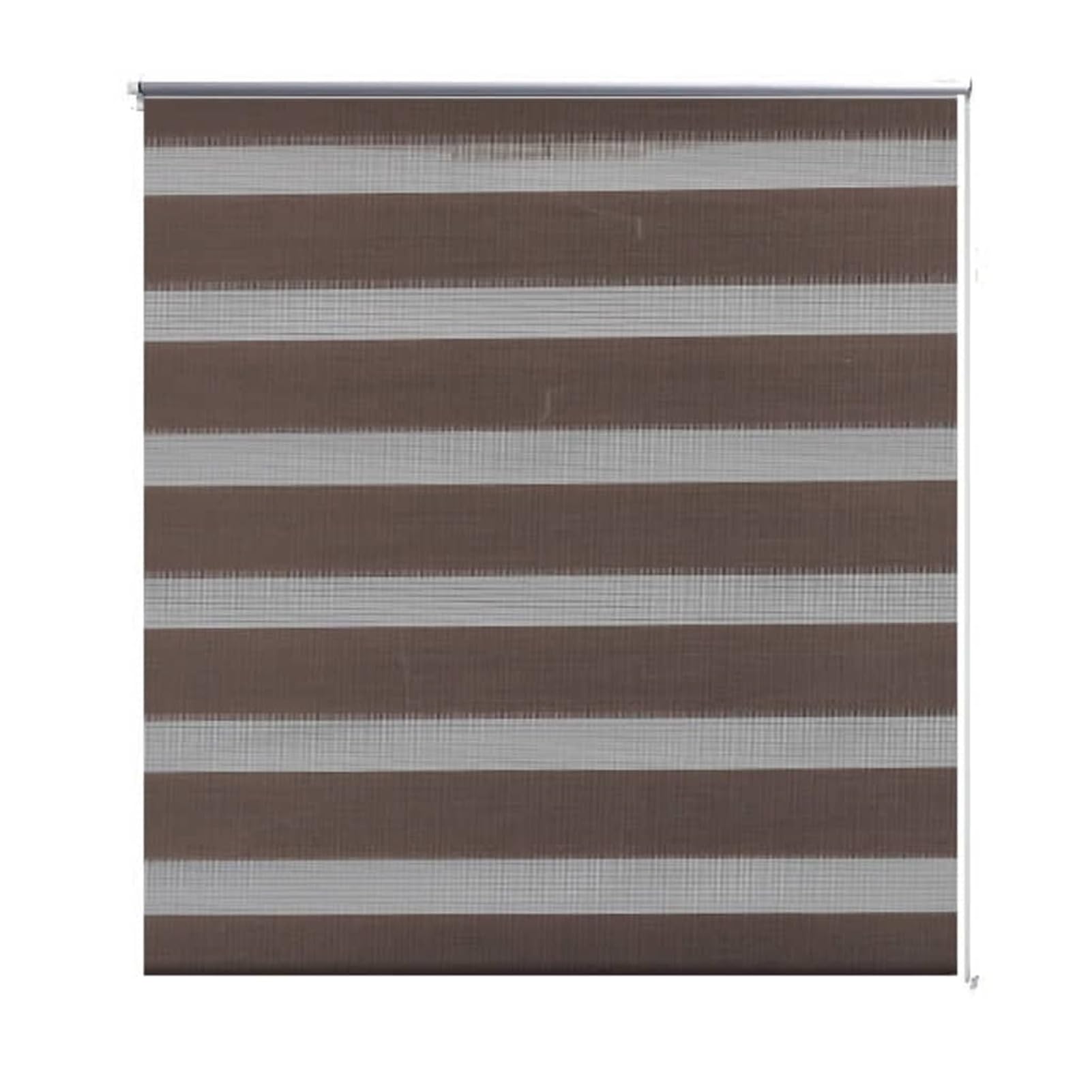LAPOOH Roleta zebra, 80 x 150 cm, kawowa, anty-UV, roleta zebra, roleta na dzień i noc, 240201