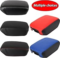 Vista 19 de Funda para reposabrazos de consola central, de piel, antiarañazos, protector de reposabrazos central, accesorios de decoración interior, compatible