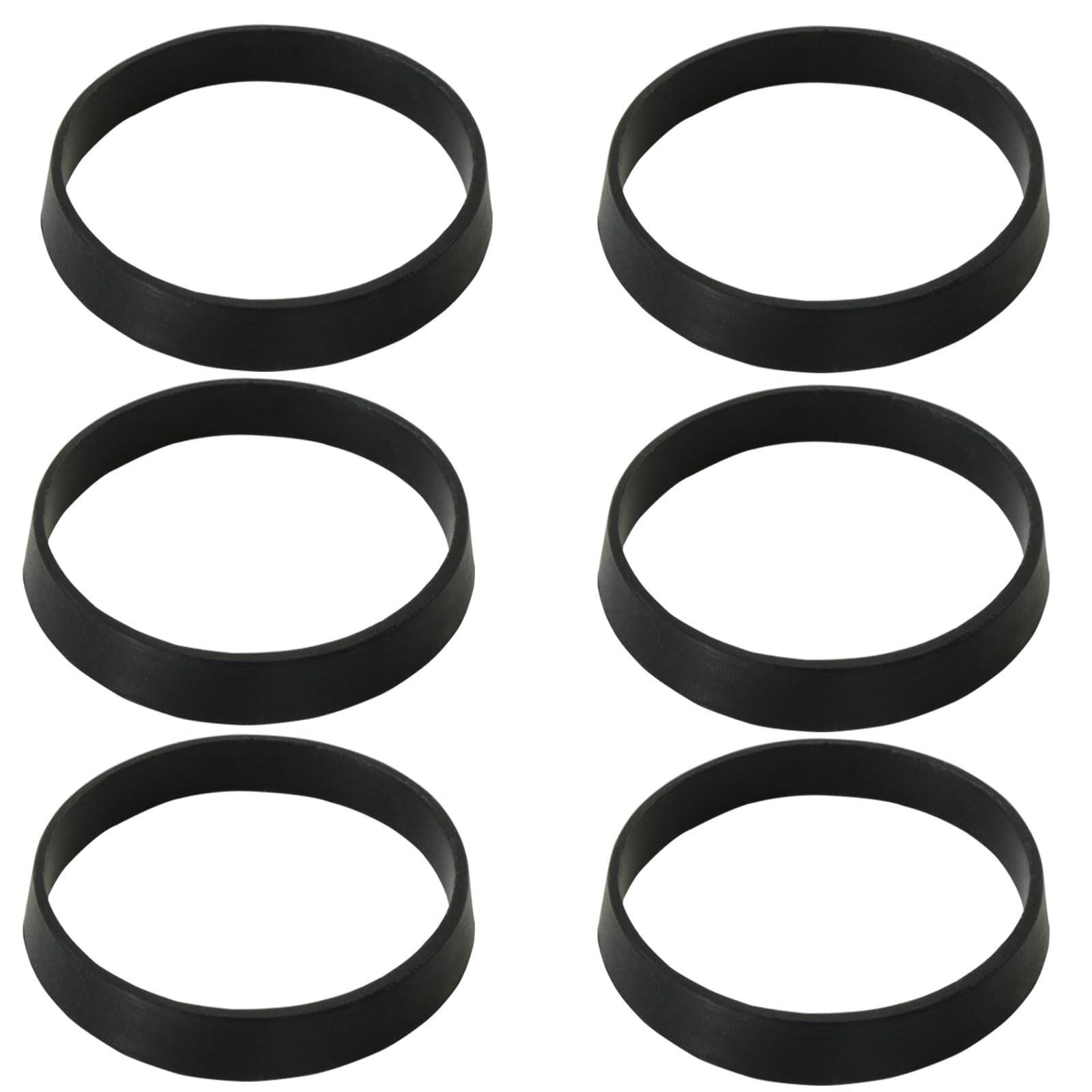 6PCS Kitchen Sink Drain Sealing Ring Kit, 2.2" 55mm Rubber Gasket for Waste Pipe, Odor Collector Siphon & Inclined Sliding Joint
