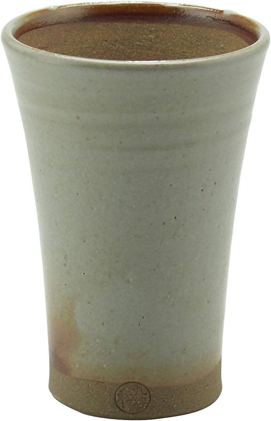 【九谷和窯】 泡がおいしい泡多長ビアカップ 窯変 250cc 紙箱入り