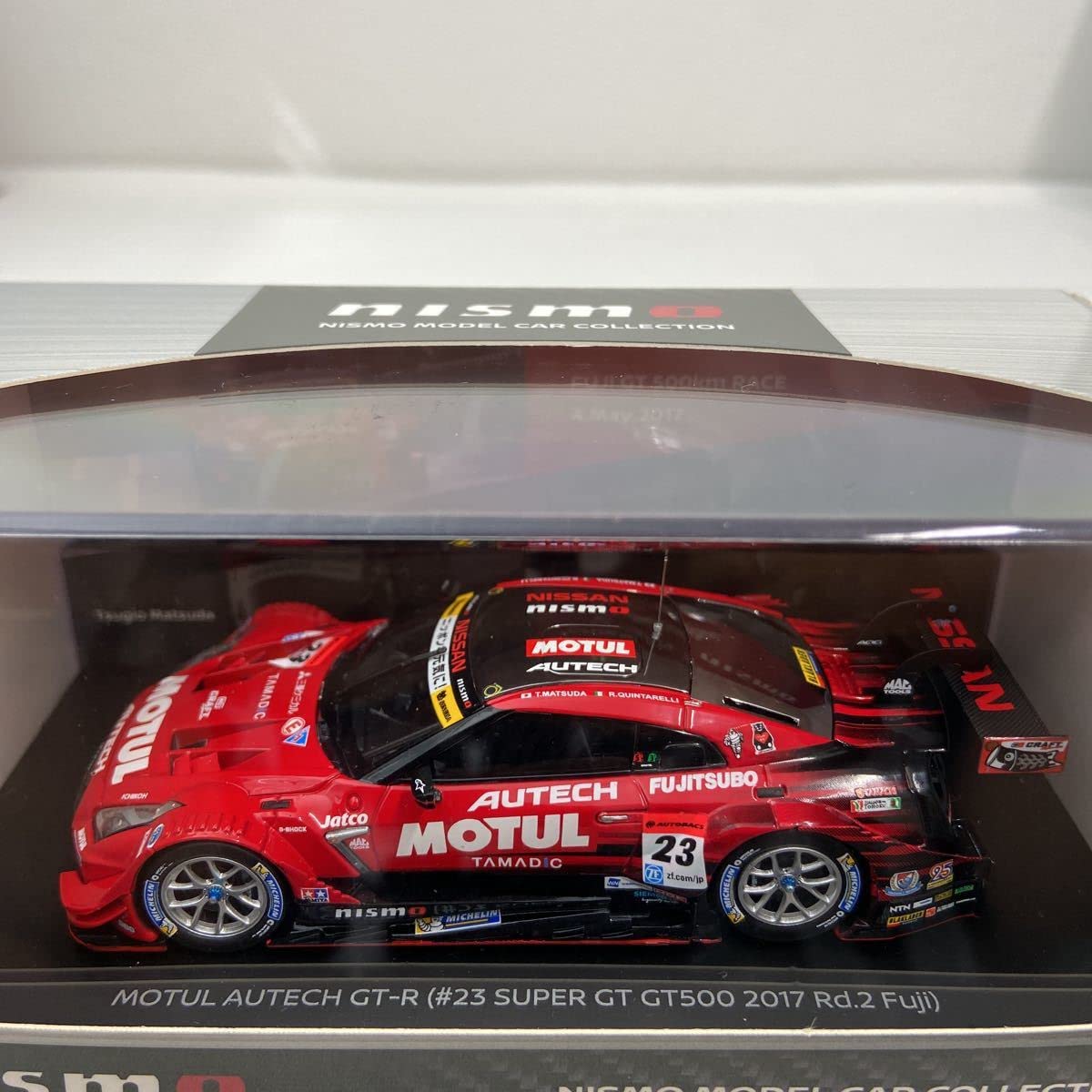 エブロ 日産特注1/43モチュールオーテックGT-R 2017 Rd.2富士 EBBRO 1/43 MOTUL AUTECH GT-R (#23 SUPER GT GT500 2017 Rd.2