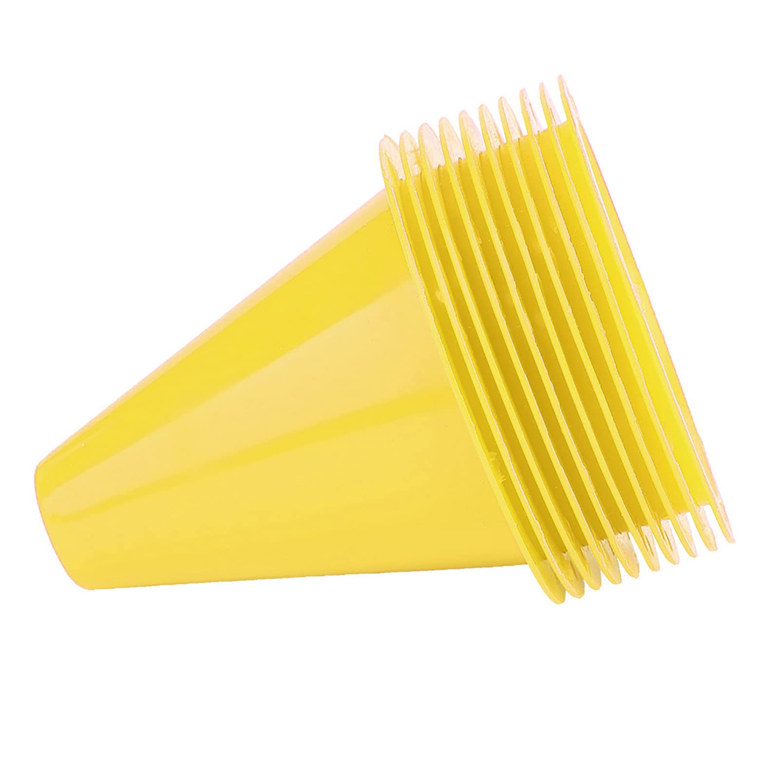 Keenso Zestaw stożków do markerów piłkarskich, 10 szt. znaków do piłki nożnej, zestaw plastikowych barier piłkarskich