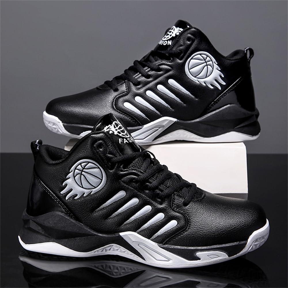 Scarpe da Basket Uomo Alte Traspirante Antiscivolo Resistente Sneaker Sport