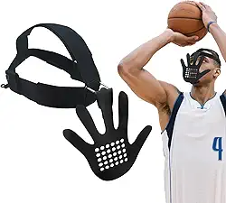 Máscara Facial 3D Para Treino De Basquete, Auxílio Para Arremessos De Basquete De 3ª Geração - Melhora A Precisão Do Drible E Dos Arremessos No Basquete, Faixa De Cabeça Ajustável Para Todas